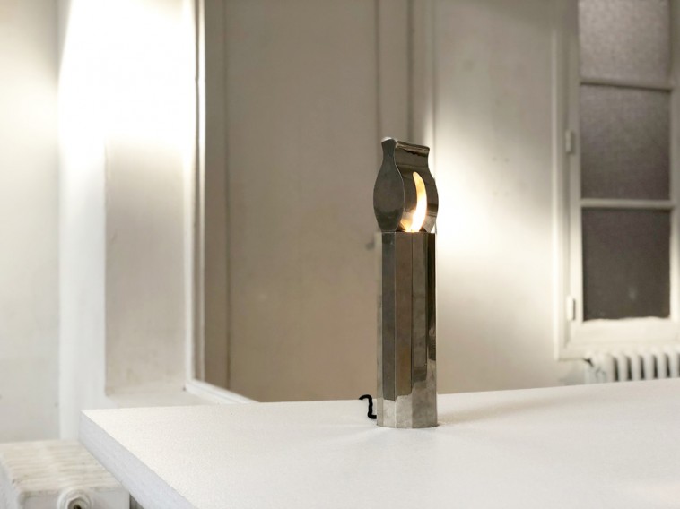 Martin Szekely Galerie Mercier & Associés Lampe Bougie II
