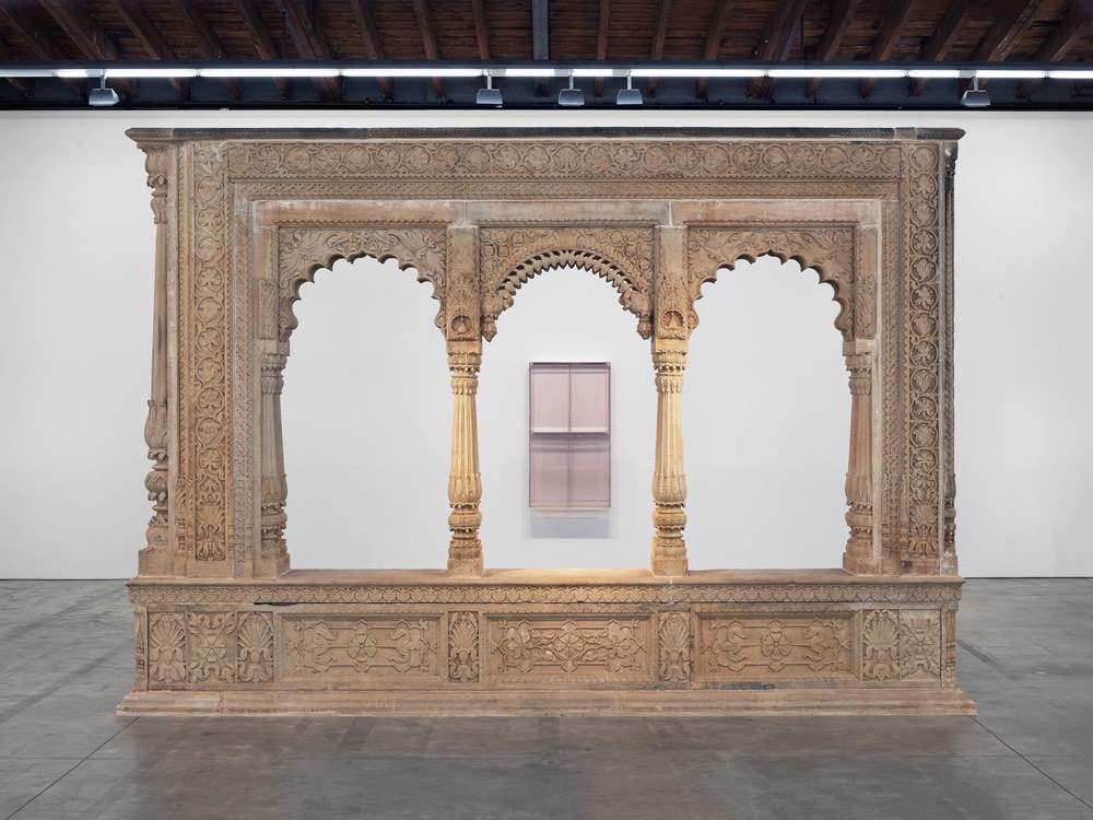  Luhring Augustine Bushwick Front: Pleasure pavilion, Late 18th or early 19th century, Sandstone and brick; Back: Rachel Whiteread, Daylight, 2010