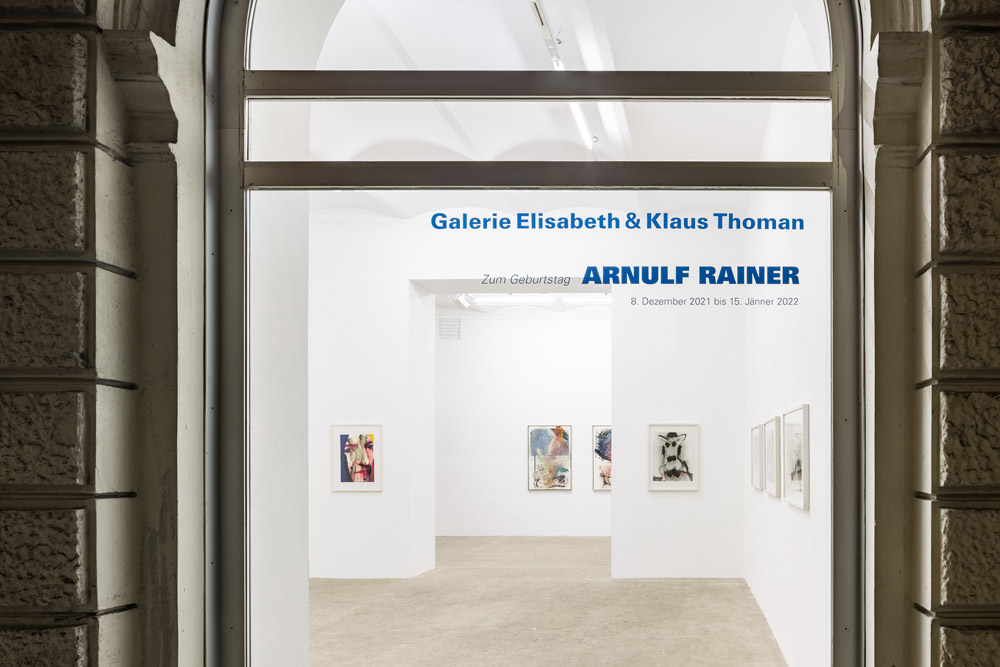 Arnulf Rainer Galerie Elisabeth & Klaus Thoman 