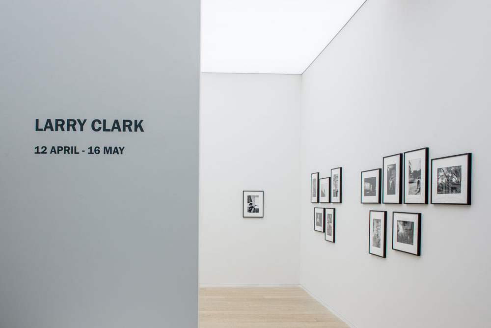 Larry Clark Simon Lee Gallery 