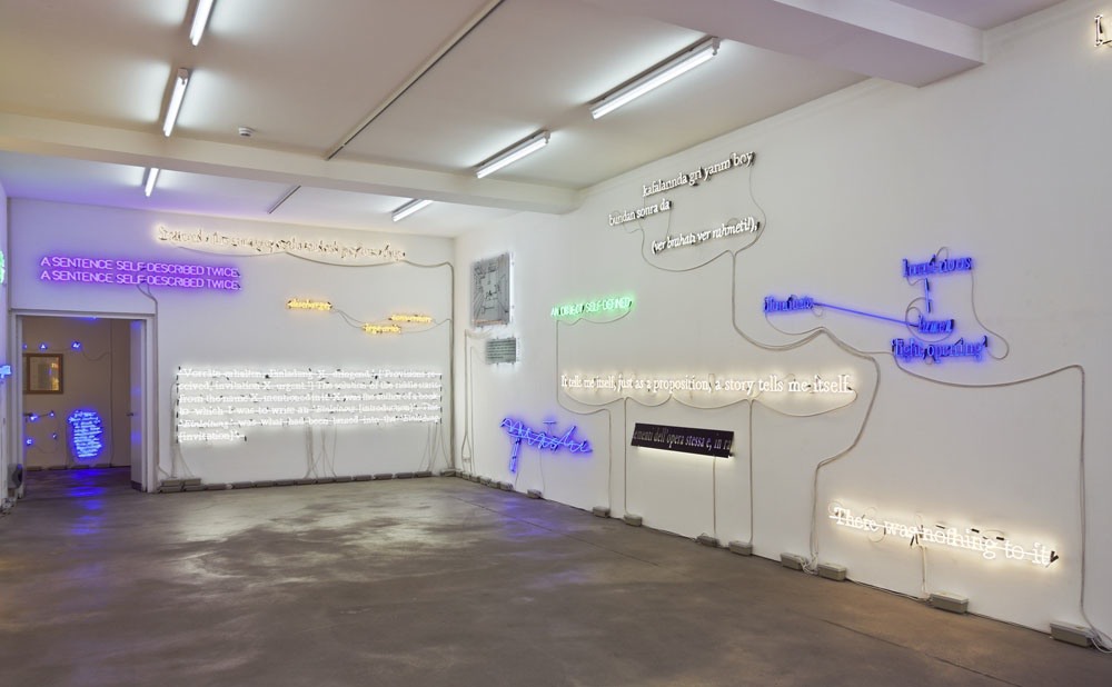 Joseph Kosuth Sprüth Magers Ulysses, 18 Titles and Hours