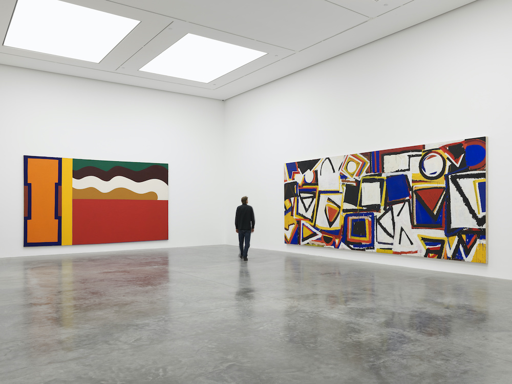 Al Held White Cube 