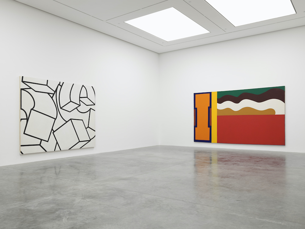 Al Held White Cube 