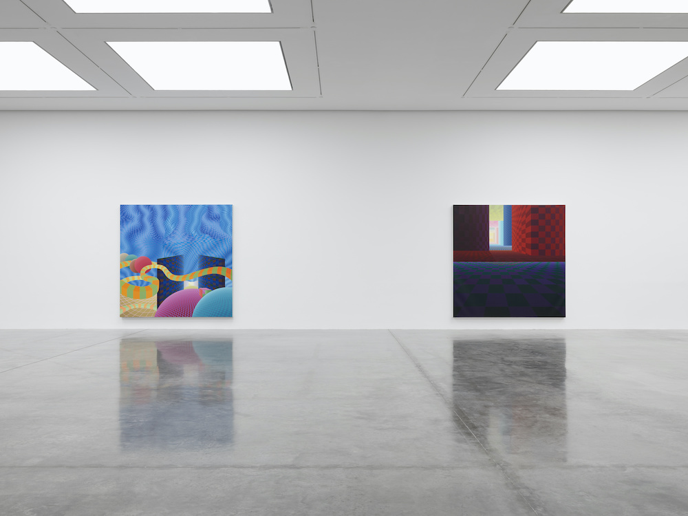 Al Held White Cube 