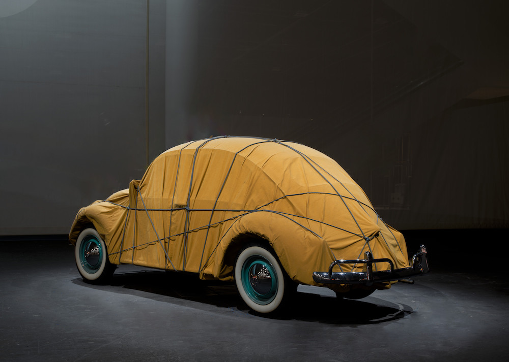 Christo  Gagosian Wrapped 1961 Volkswagen Beetle Saloon