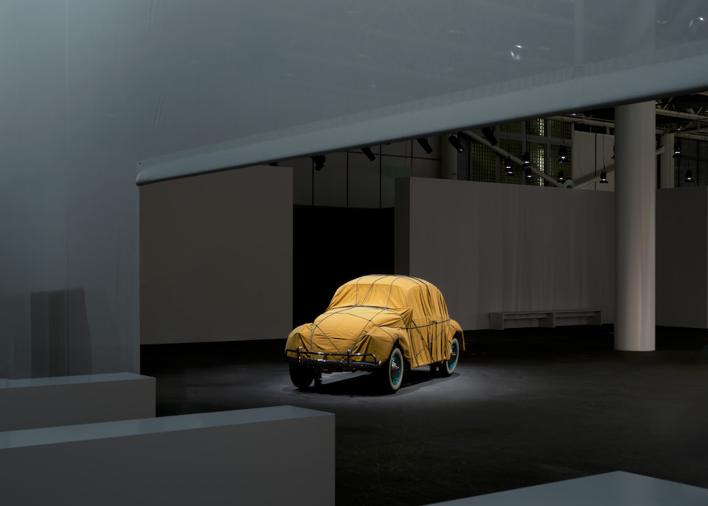 Christo  Gagosian Wrapped 1961 Volkswagen Beetle Saloon