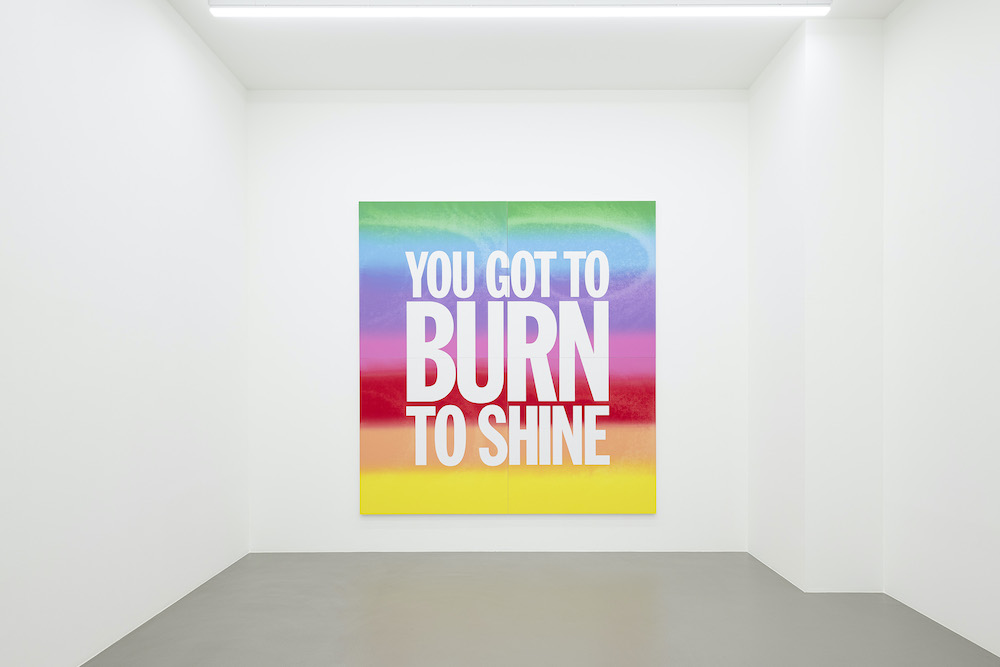 John Giorno Galerie Eva Presenhuber 