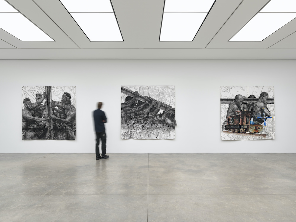 Ibrahim Mahama White Cube 