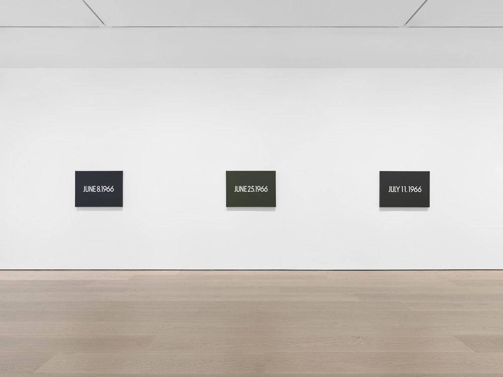 On Kawara David Zwirner 