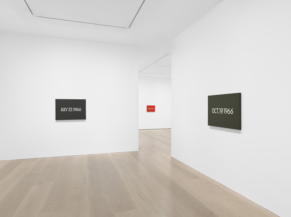 On Kawara David Zwirner 