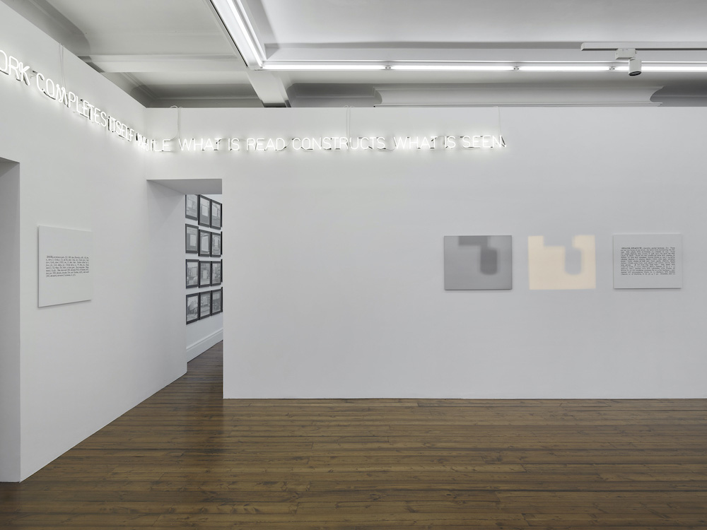 Joseph Kosuth Sprüth Magers 