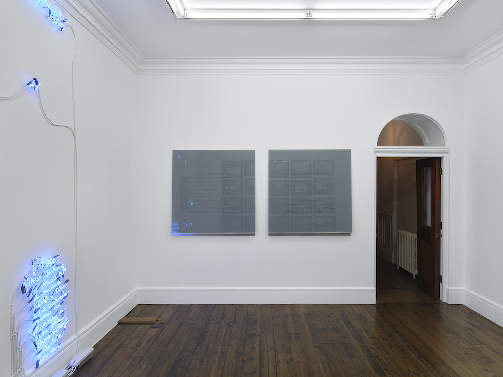 Joseph Kosuth Sprüth Magers 