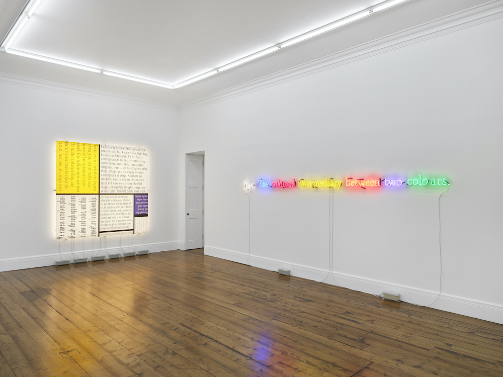 Joseph Kosuth Sprüth Magers 