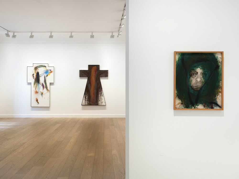 Arnulf Rainer Galerie Lelong 