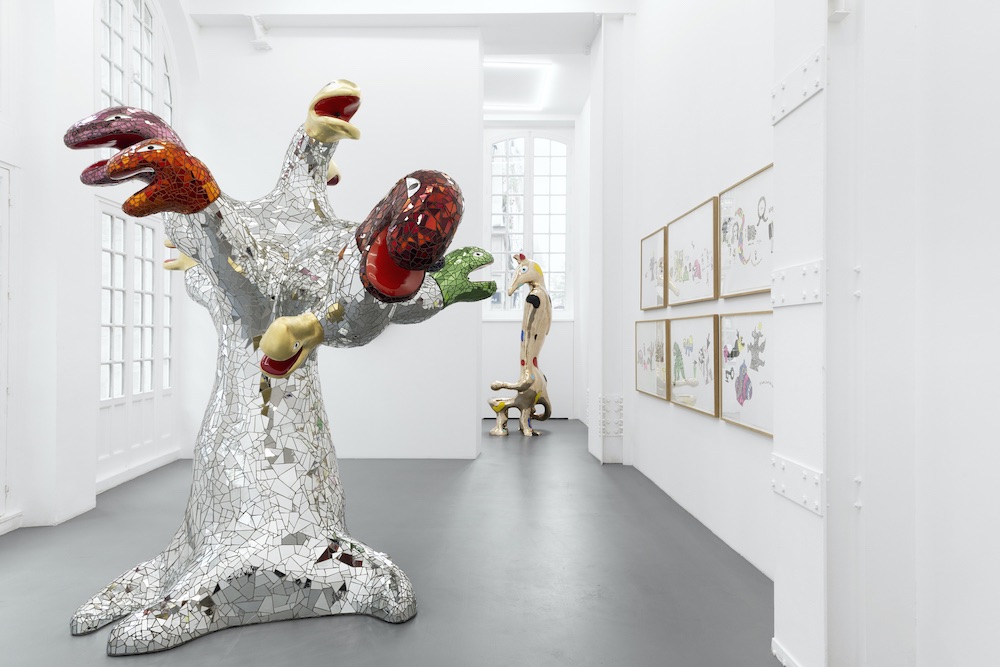 Niki de Saint Phalle Galerie Mitterrand 