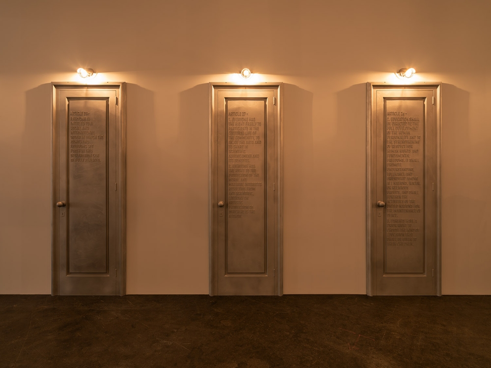 Jaume Plensa Galerie Lelong Forgotten Dreams