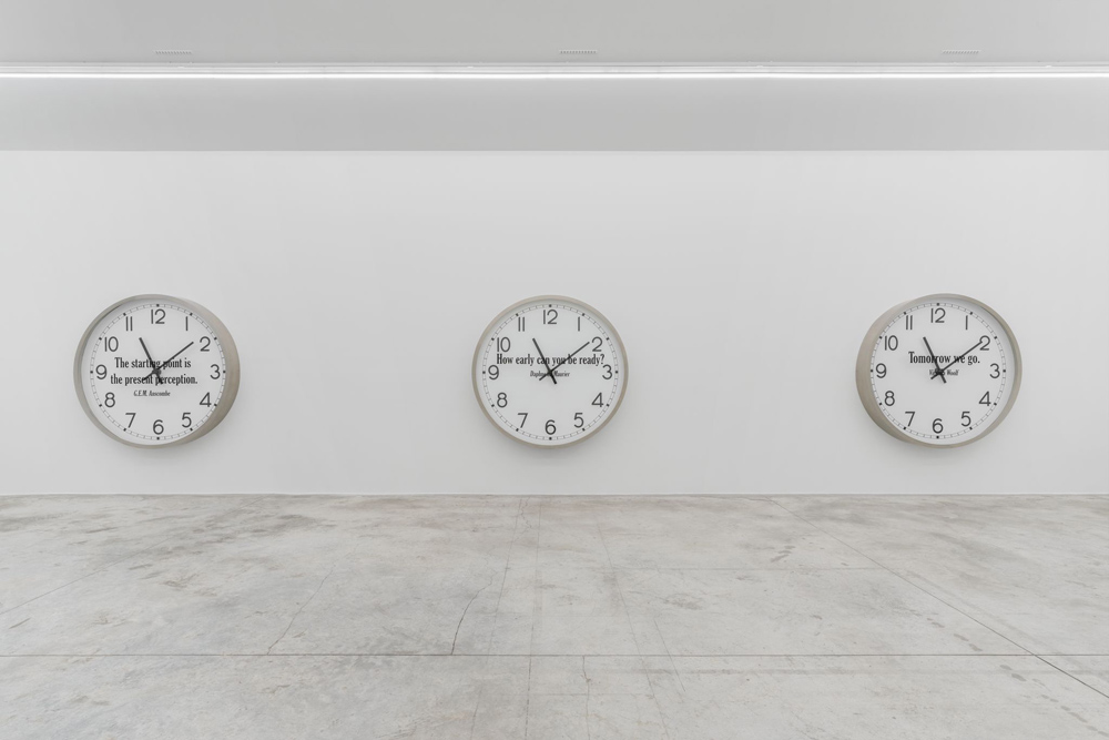 Joseph Kosuth Almine Rech 