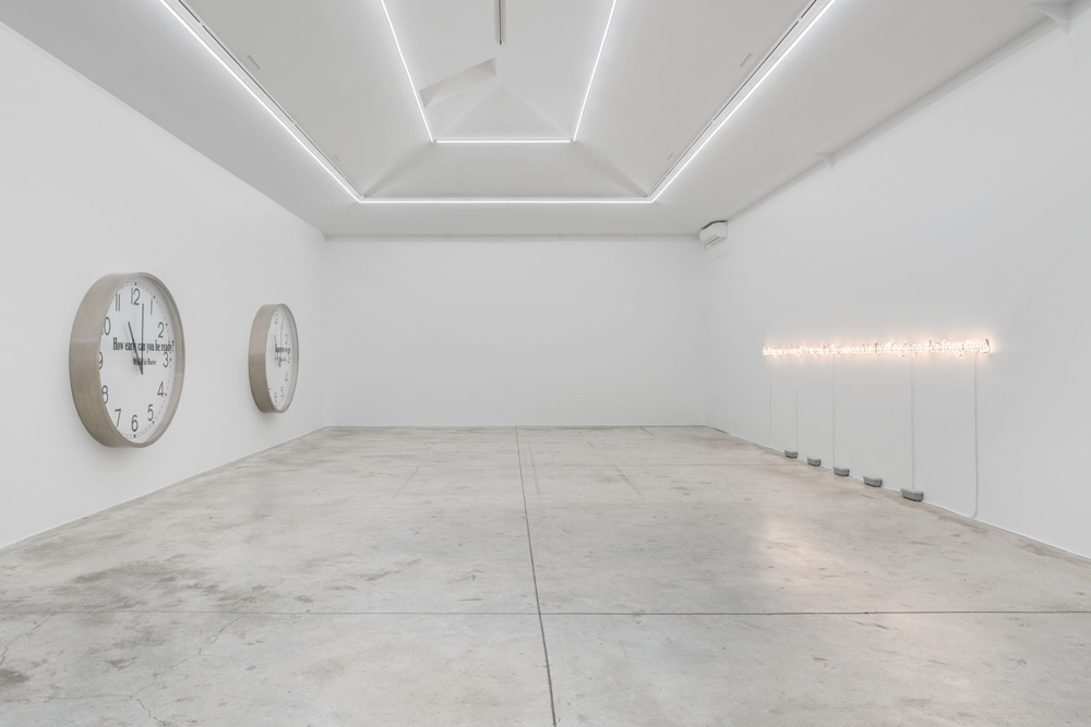 Joseph Kosuth Almine Rech 