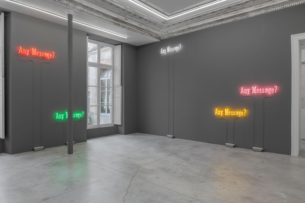 Joseph Kosuth Almine Rech 
