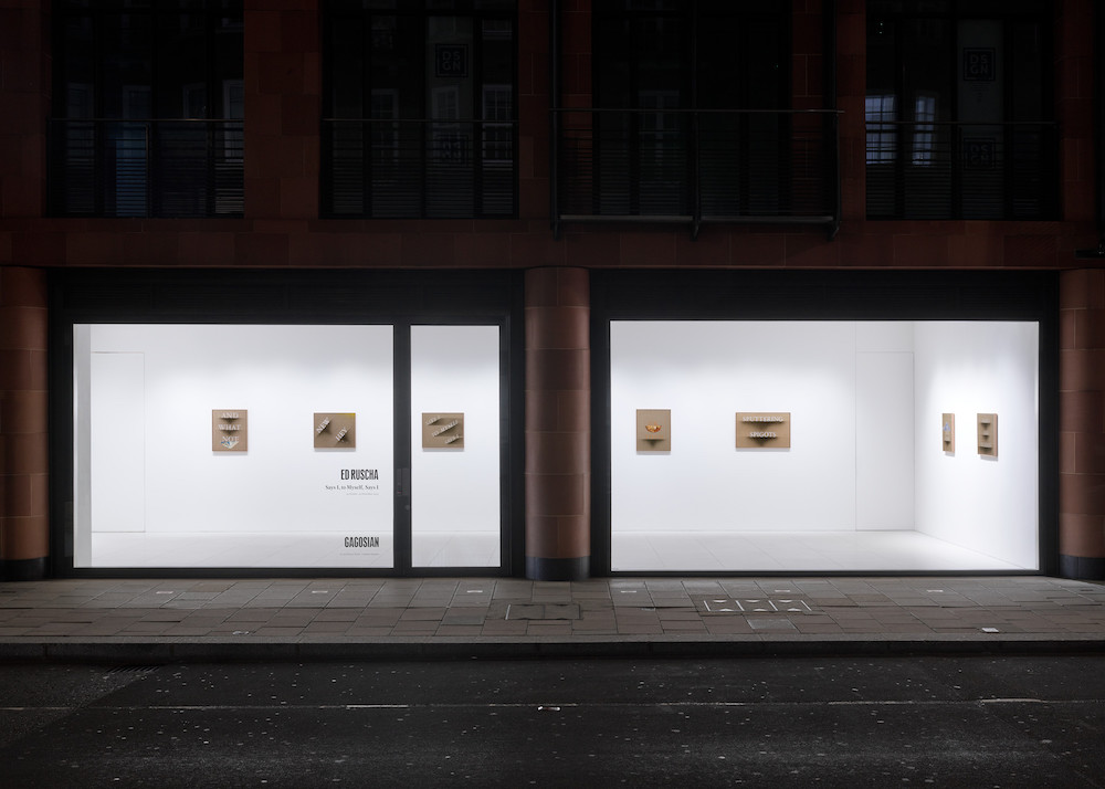 Ed Ruscha Gagosian 