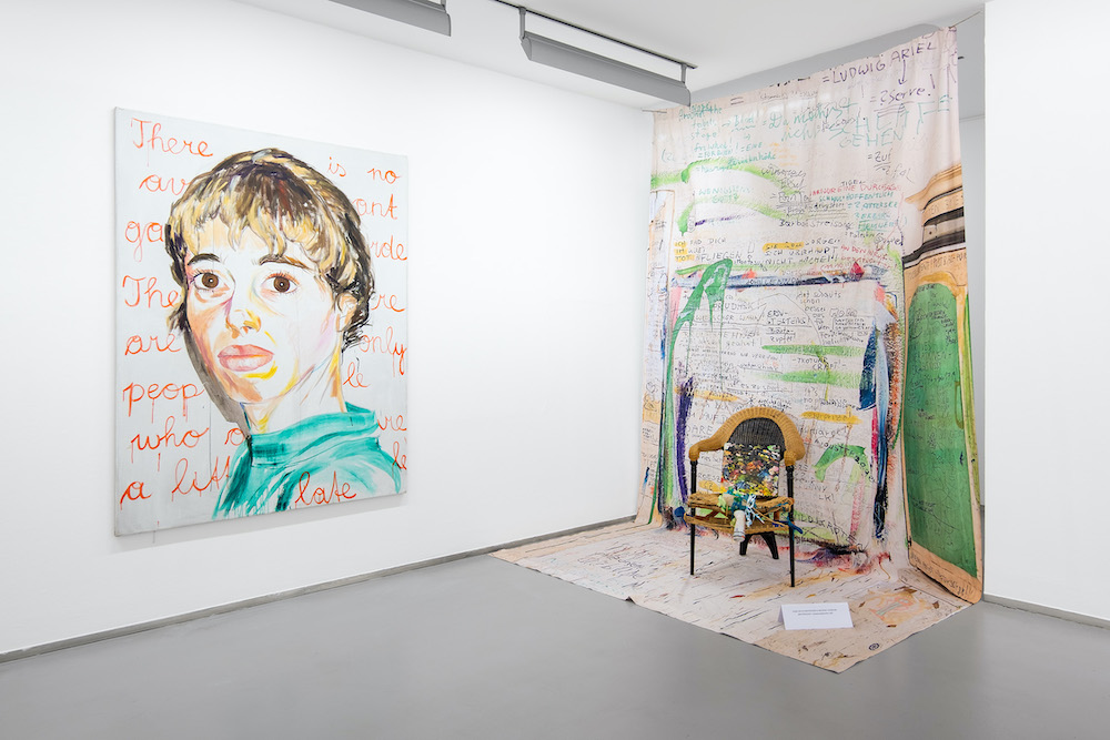 Elke Silvia Krystufek Galerie Bernd Kugler 