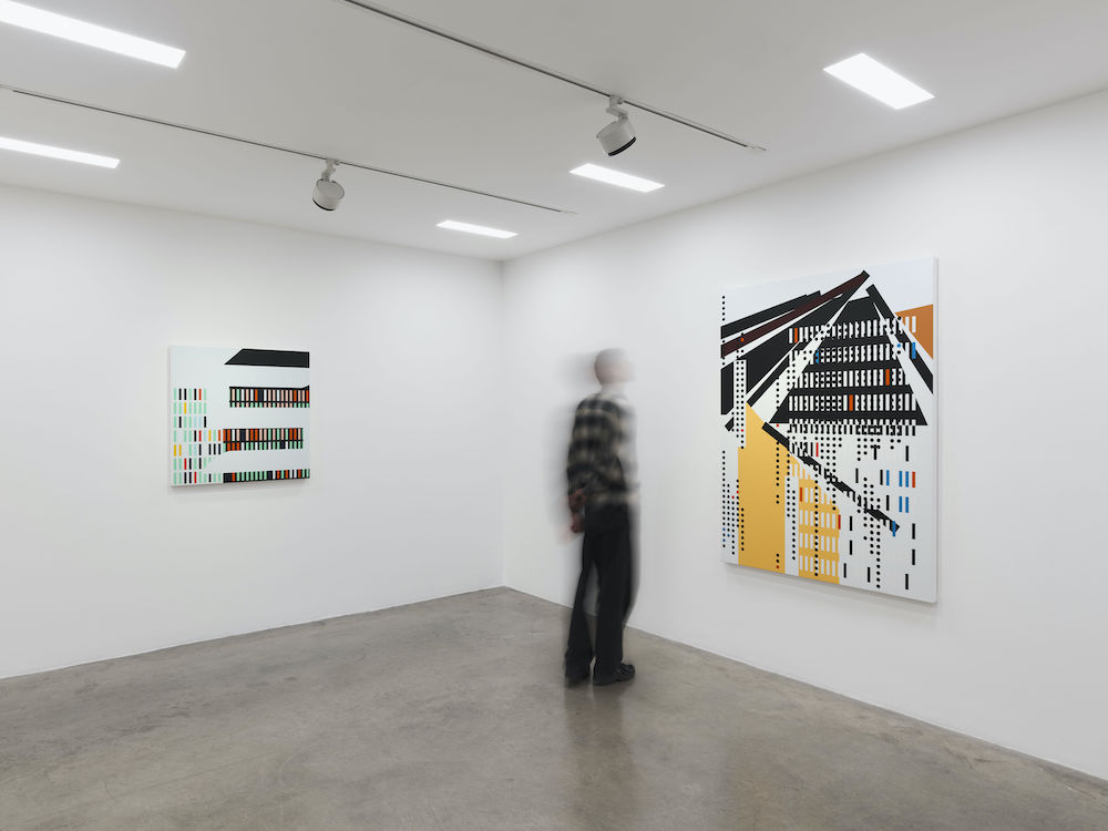 Sarah Morris White Cube 