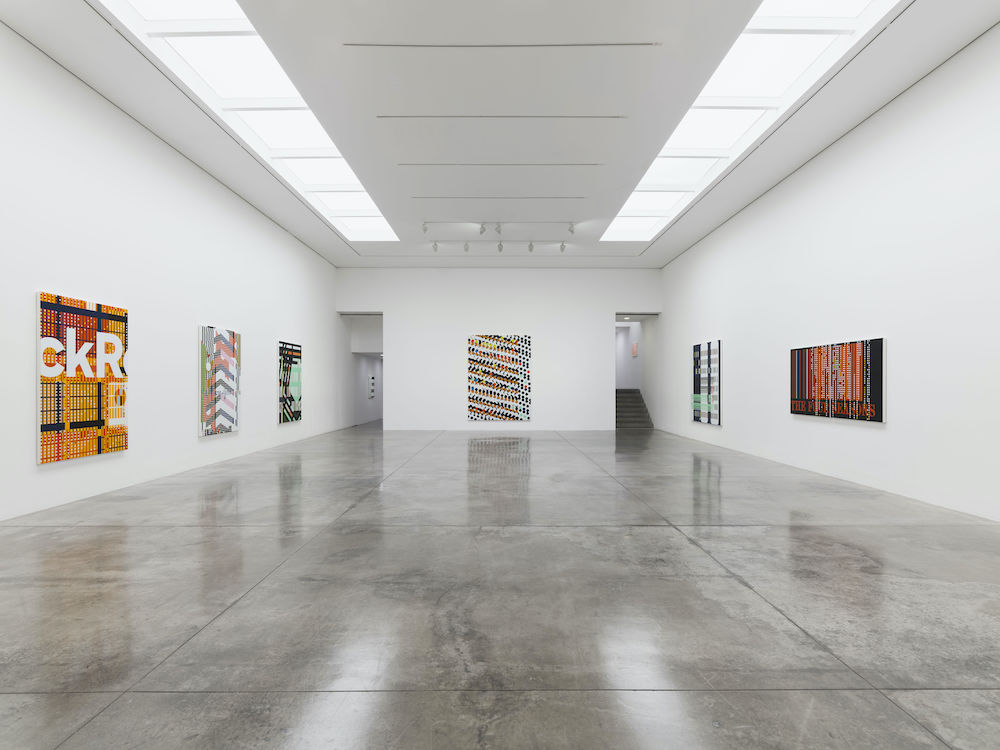 Sarah Morris White Cube 