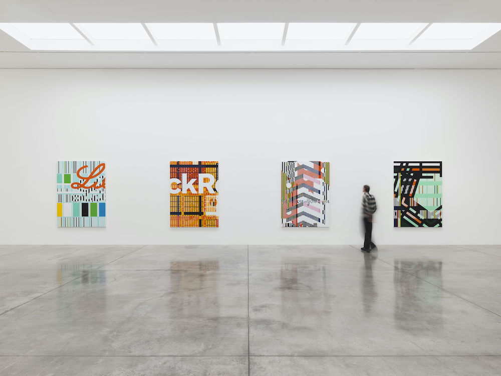 Sarah Morris White Cube 