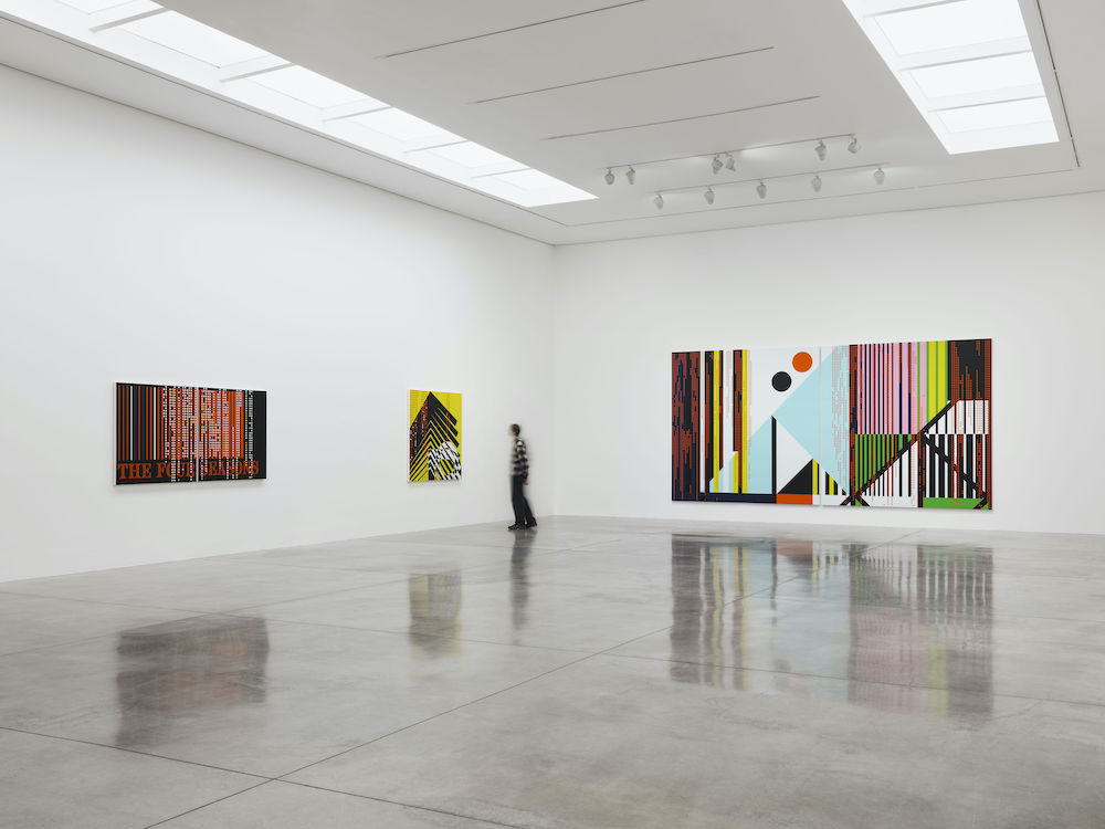 Sarah Morris White Cube 