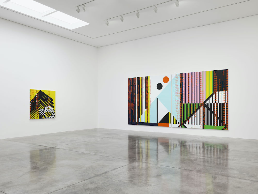 Sarah Morris White Cube 