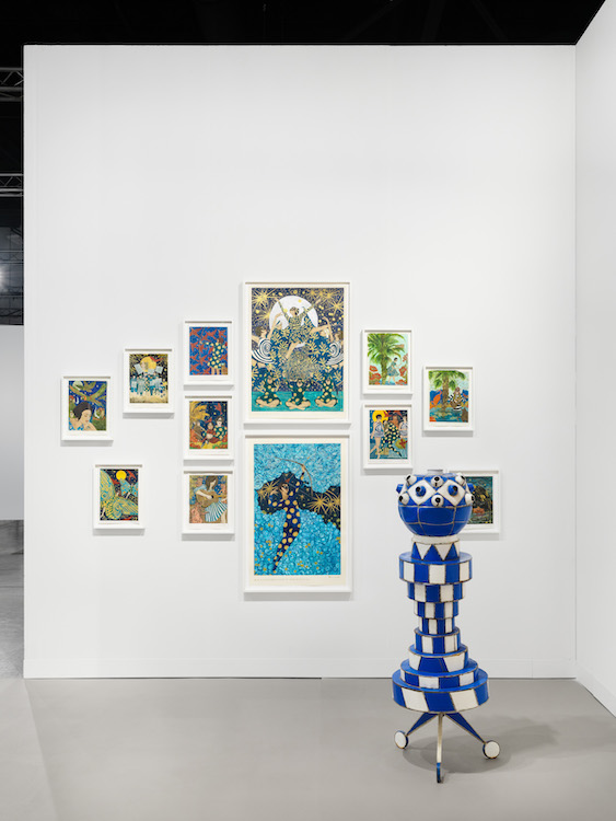 Marcel Dzama Sies + Höke Galerie Kabinett 