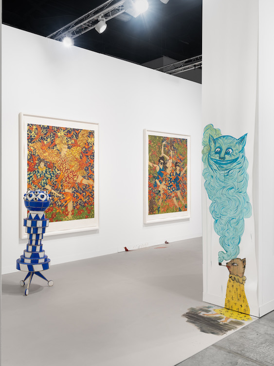 Marcel Dzama Sies + Höke Galerie Kabinett 