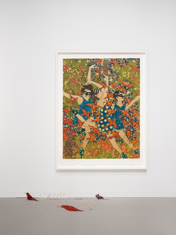 Marcel Dzama Sies + Höke Galerie Kabinett 