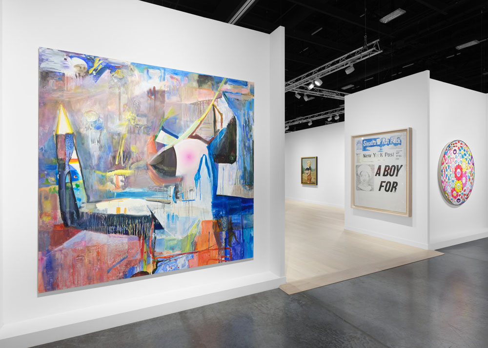  Gagosian © Albert Oehlen; © John Currin; © 2025 The Andy Warhol Foundation for the Visual Arts Inc/Licensed by Artists Rights Society (ARS), New York; © 2025 Takashi Murakami/Kaikai Kiki Co., Ltd. All Rights Reserved