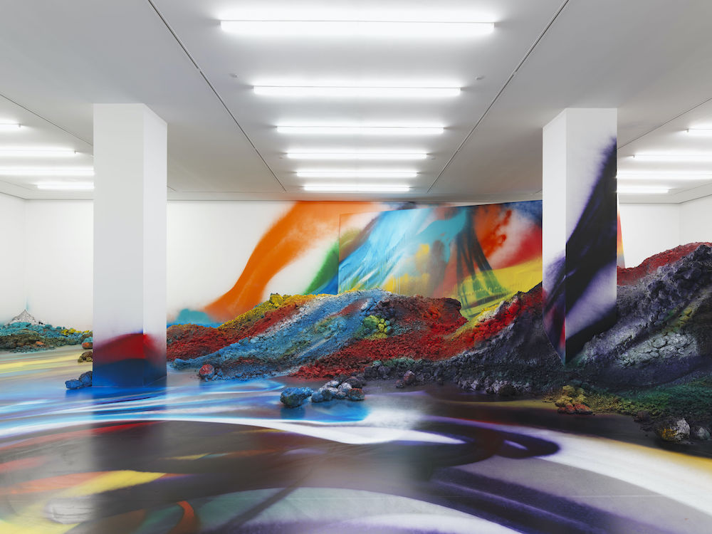 Katharina Grosse White Cube 