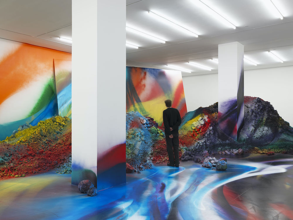Katharina Grosse White Cube 