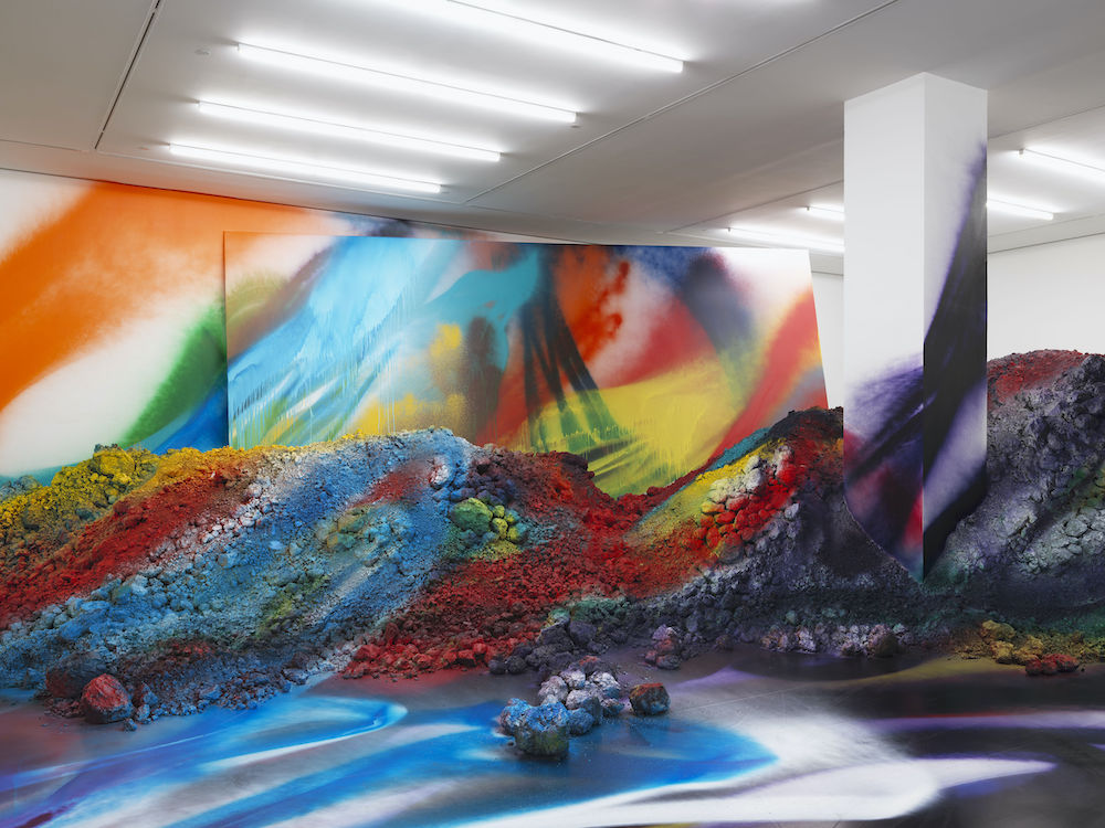 Katharina Grosse White Cube 