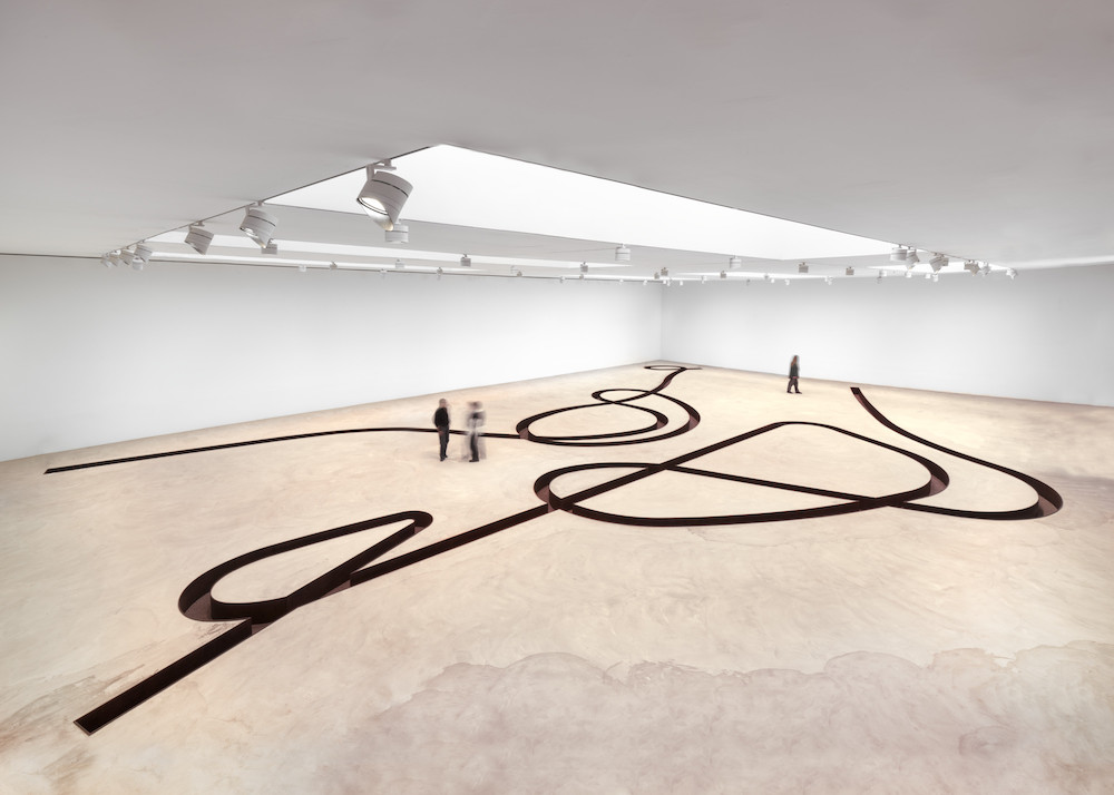 Michael Heizer Gagosian Negative Sculpture