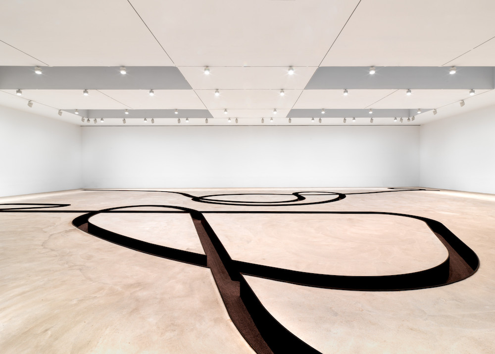 Michael Heizer Gagosian Negative Sculpture