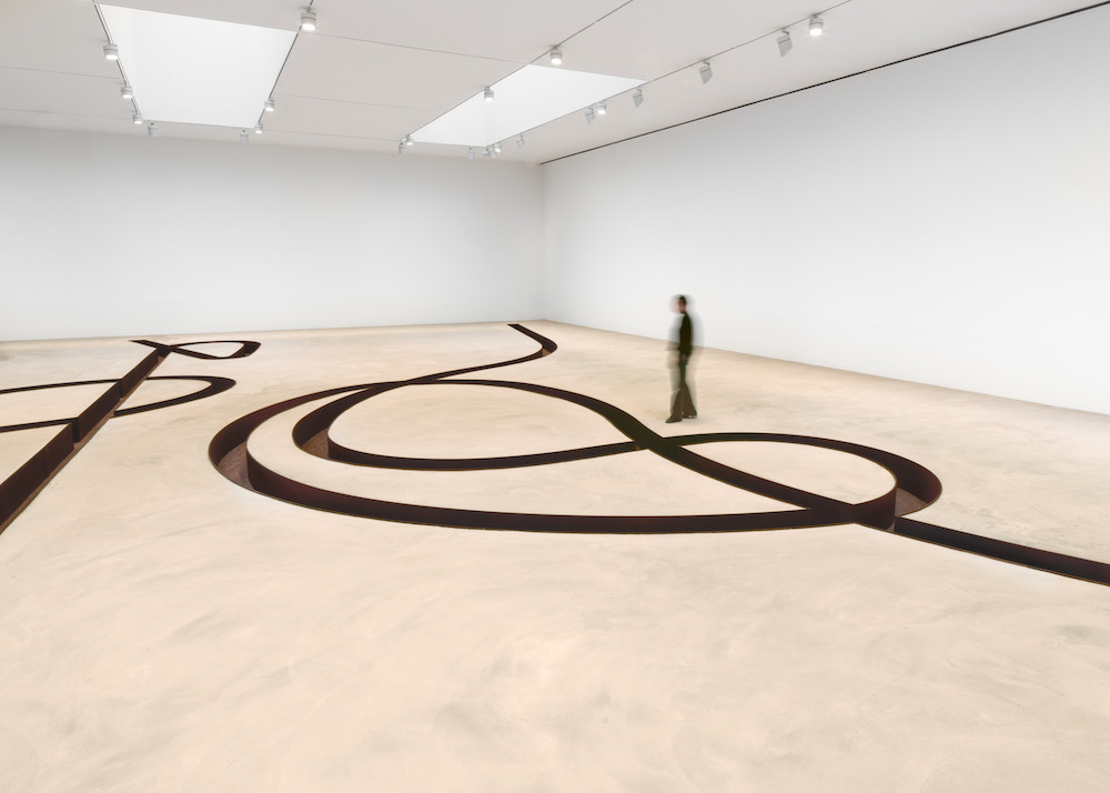 Michael Heizer Gagosian Negative Sculpture