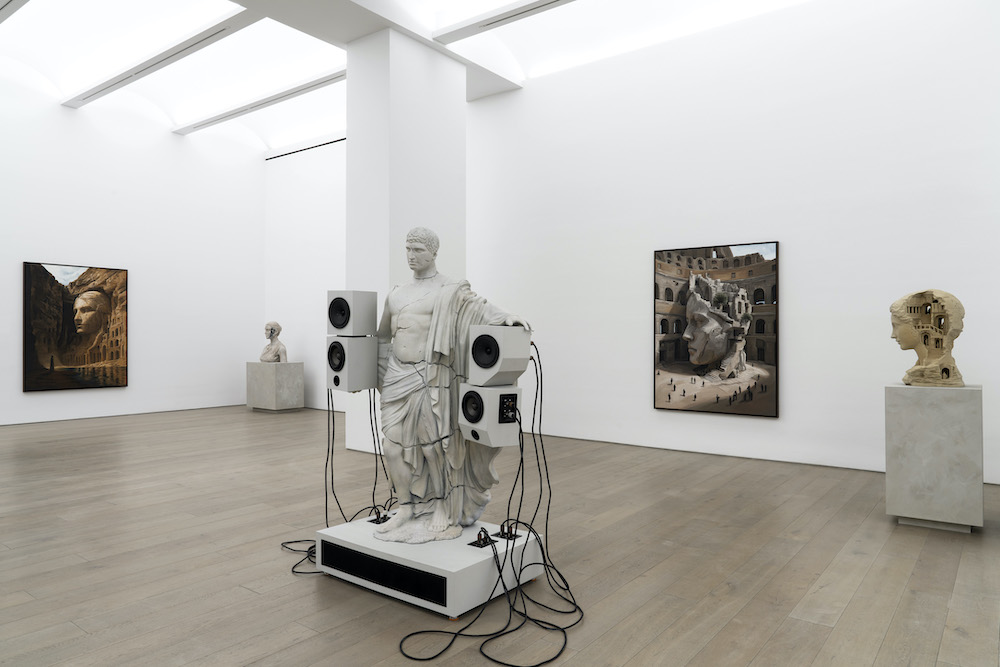 Daniel Arsham Perrotin 