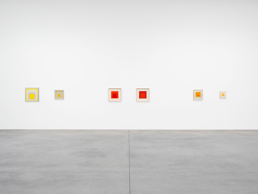 Josef Albers David Zwirner 