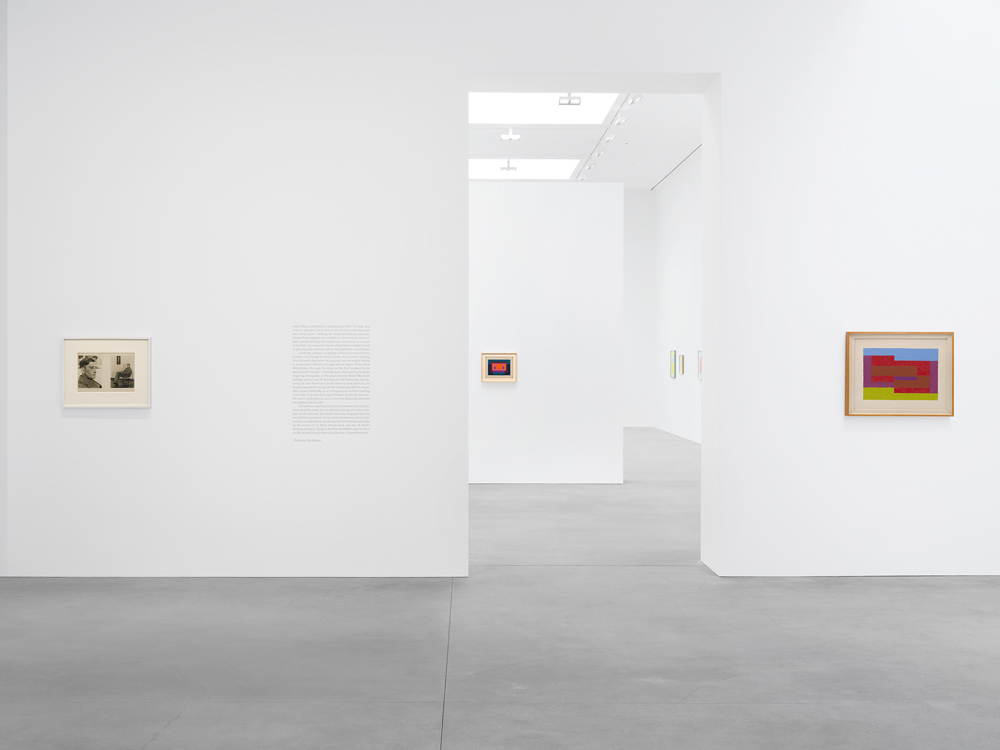 Josef Albers David Zwirner 