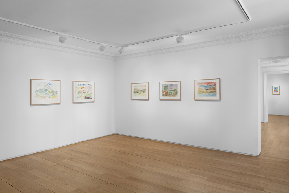 Etel Adnan Galerie Lelong 