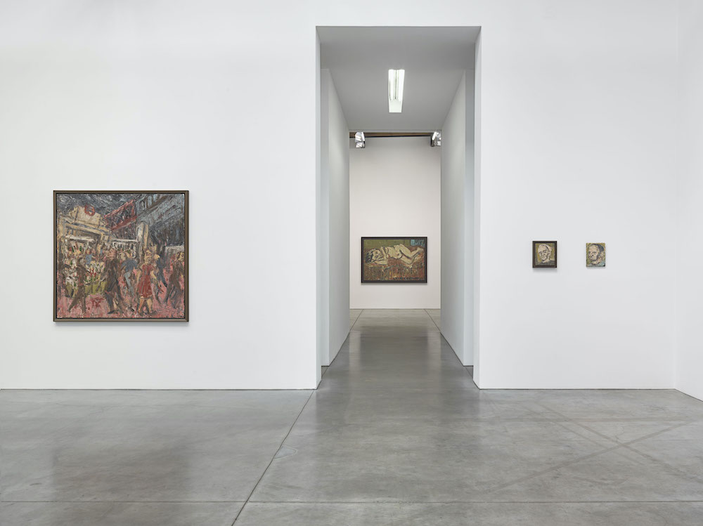 Leon Kossoff Luhring Augustine 