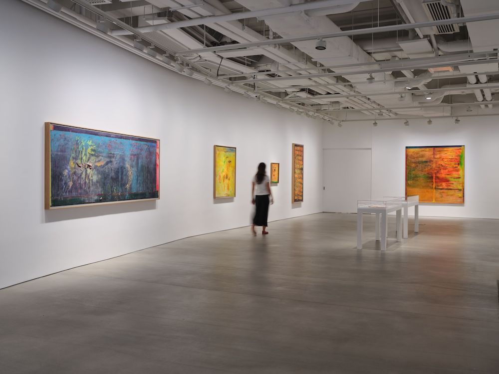 Frank Bowling Hauser & Wirth 