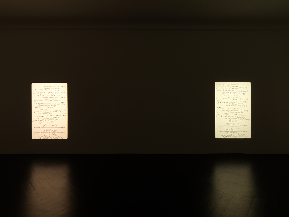 Yuji Agematsu Galerie Buchholz Marseille 1994