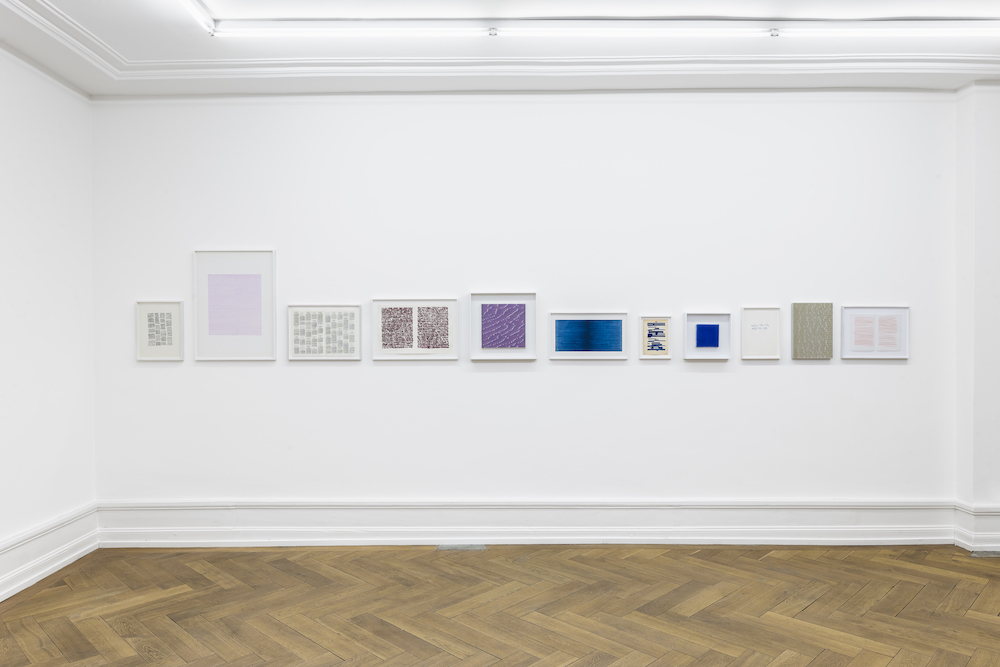 Irma Blank Mai 36 Galerie 