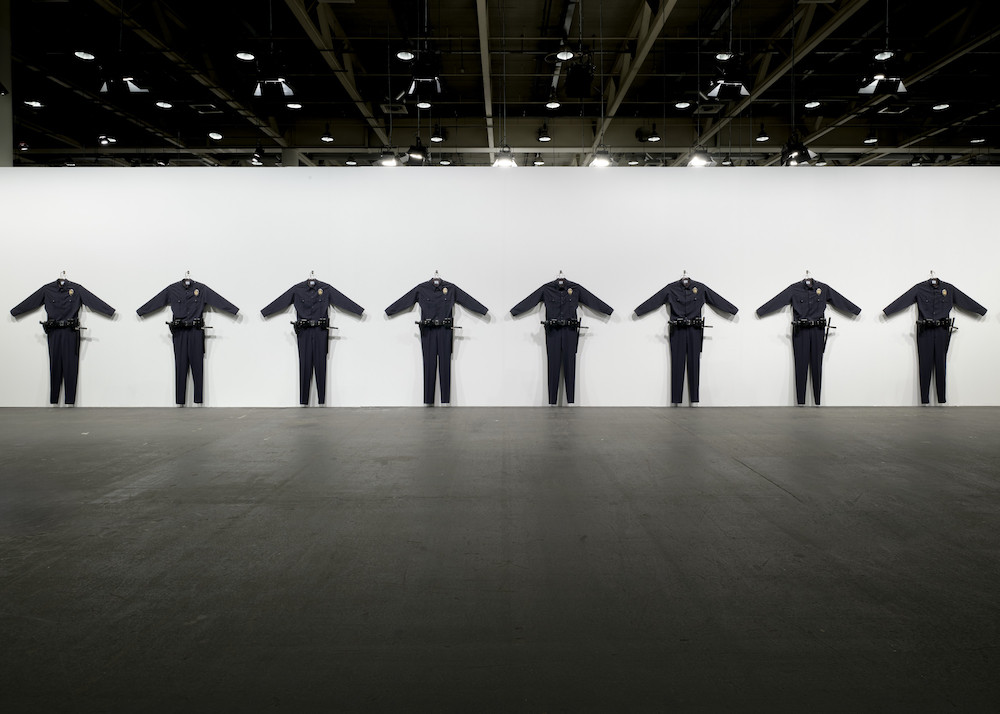 Chris Burden Gagosian L.A.P.D. Uniforms