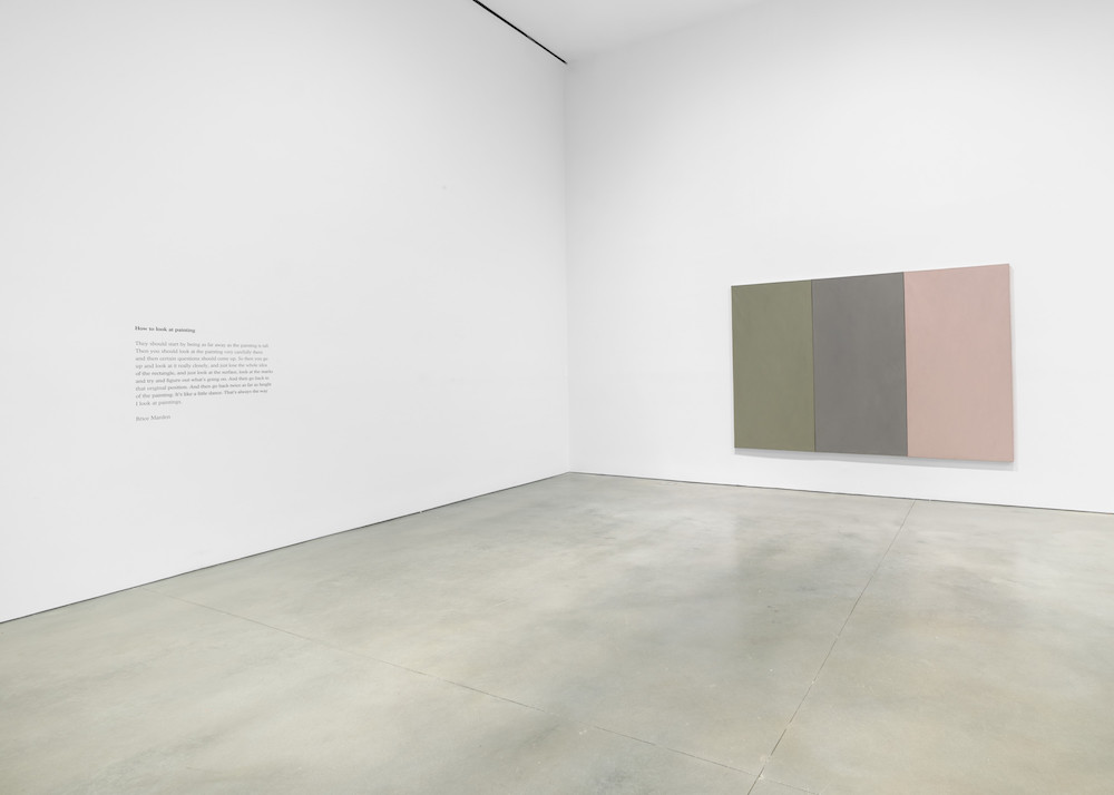 Brice Marden Gagosian 